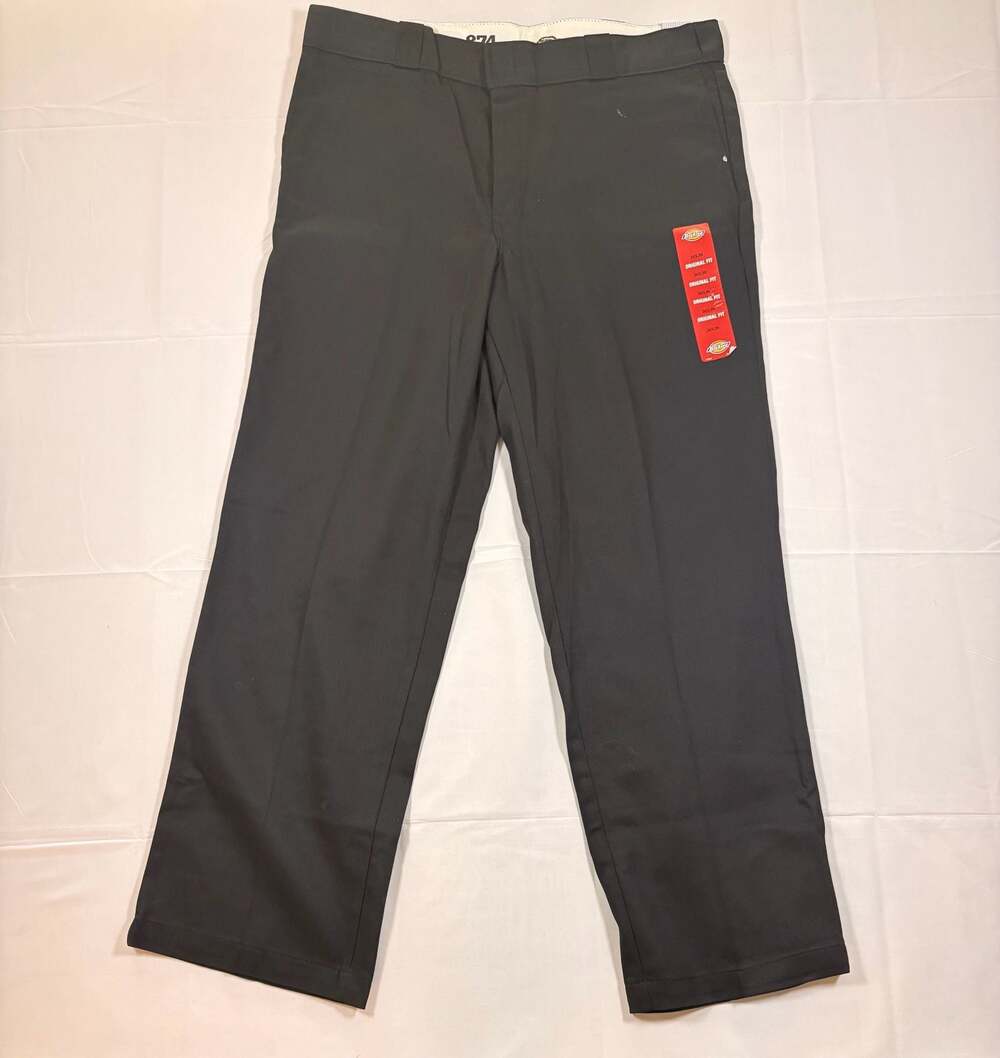 Dickies 874 Original Fit FLEX Work Pants Black 36x30 NWT